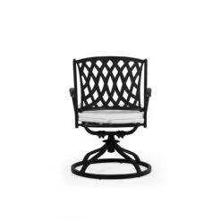 Trellis Outdoor Cast Aluminum Swivel Tilt Dining Chair
