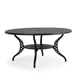 Trellis Outdoor Cast Aluminum 60" Round Dining Table