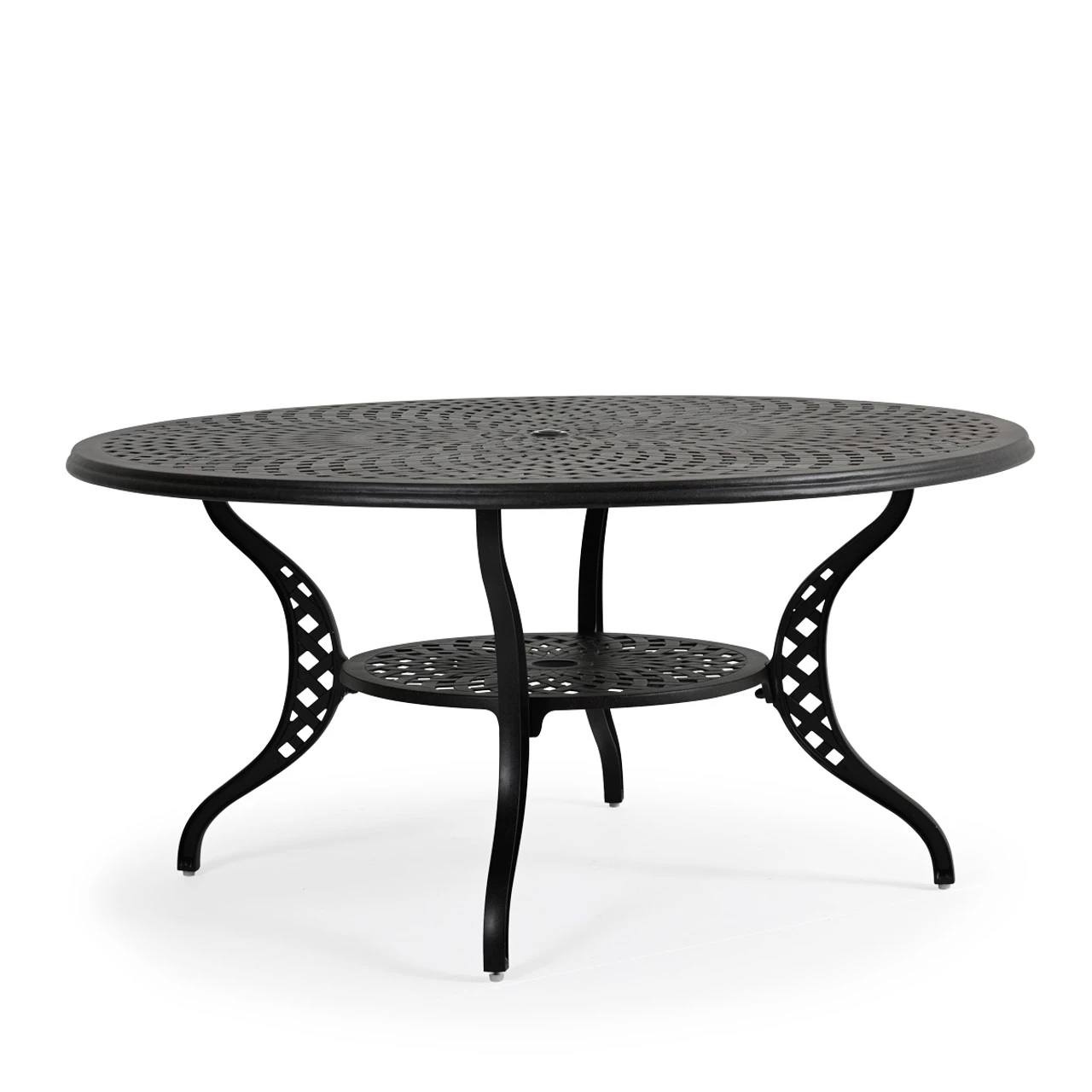 Trellis Outdoor Cast Aluminum 60" Round Dining Table