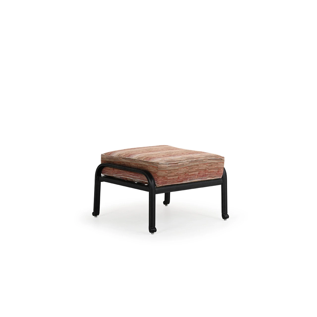 Charleston Outdoor Cast Aluminum Ottoman - Image 3