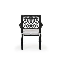 Charleston Cast Aluminum Dining Arm Chair