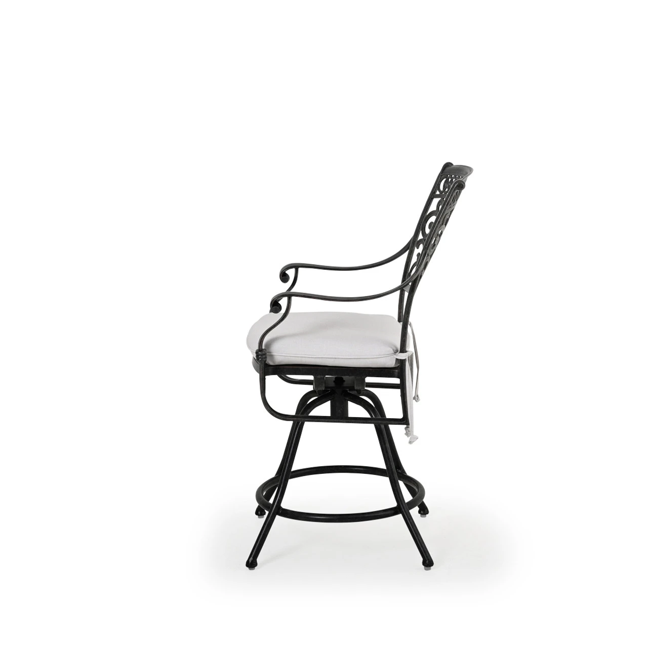 Charleston Outdoor Swivel Counter Height Stool - Image 3