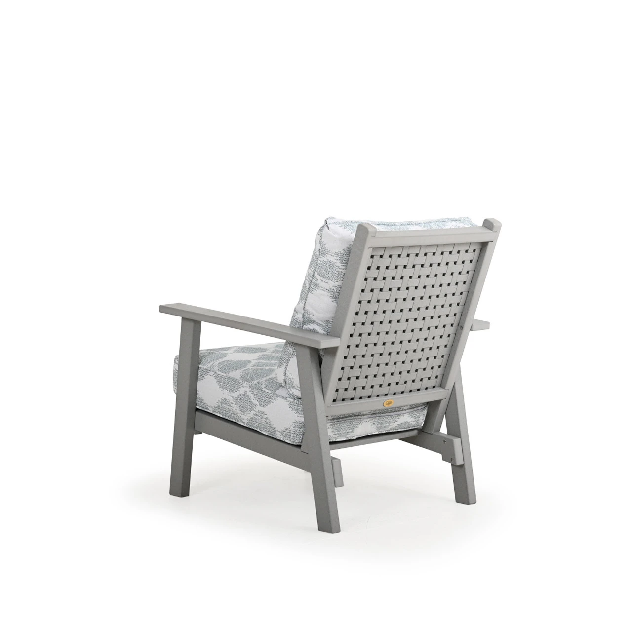 Marina Outdoor Poly Lumber High Back Club Chair