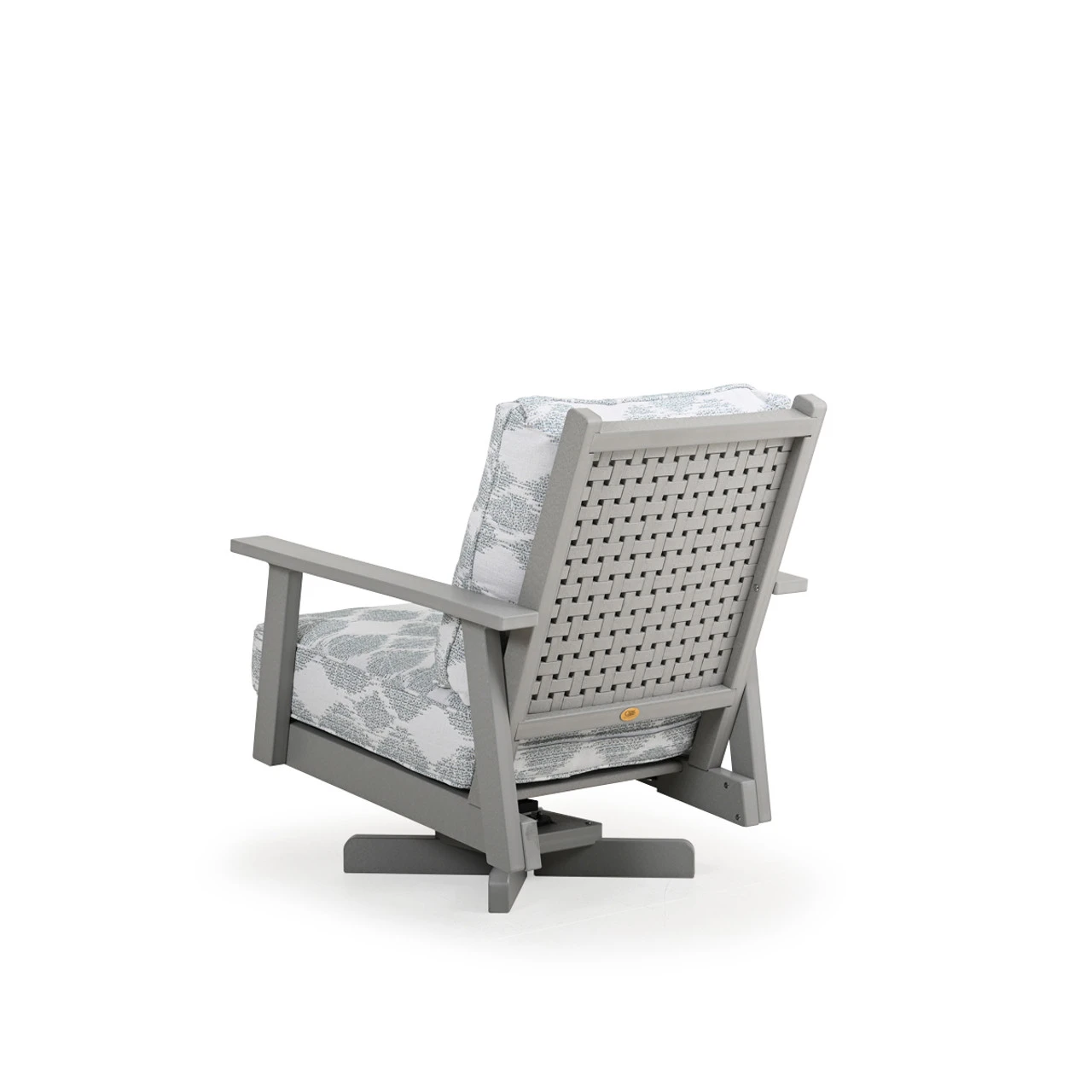 Marina Outdoor Poly Lumber High Back Swivel Chair - Image 4