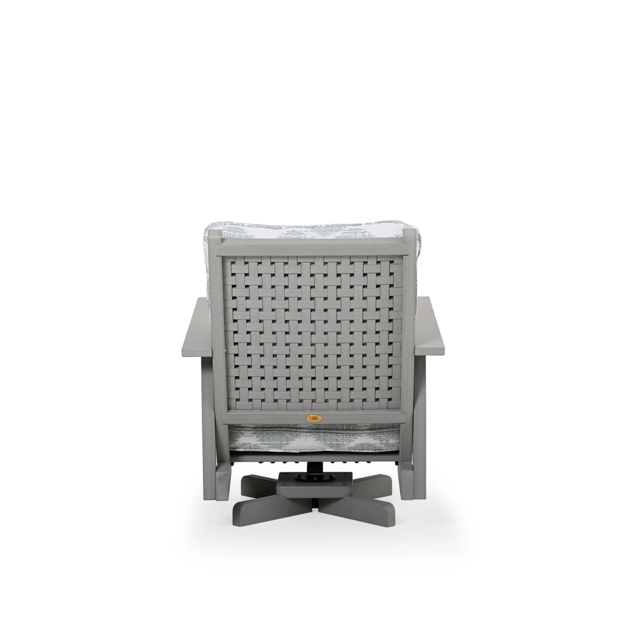 Marina Outdoor Poly Lumber High Back Swivel Chair - Image 2