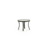 Shoreline 20" Round Glass Top End Table