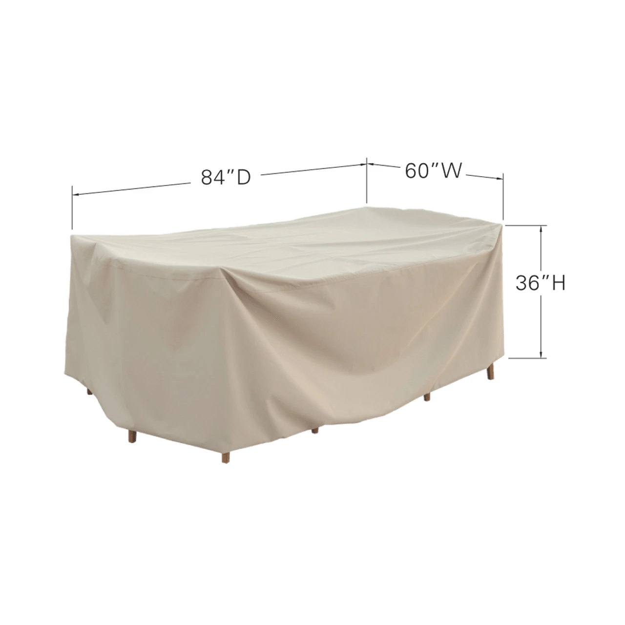 Furniture Cover -Small Oval/Rectangle Dining Set (Special Order) - Image 3