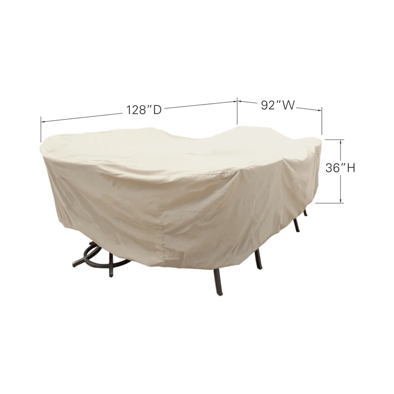 Furniture Cover -Large Oval/Rectangle Dining Set (Special Order) - Image 4