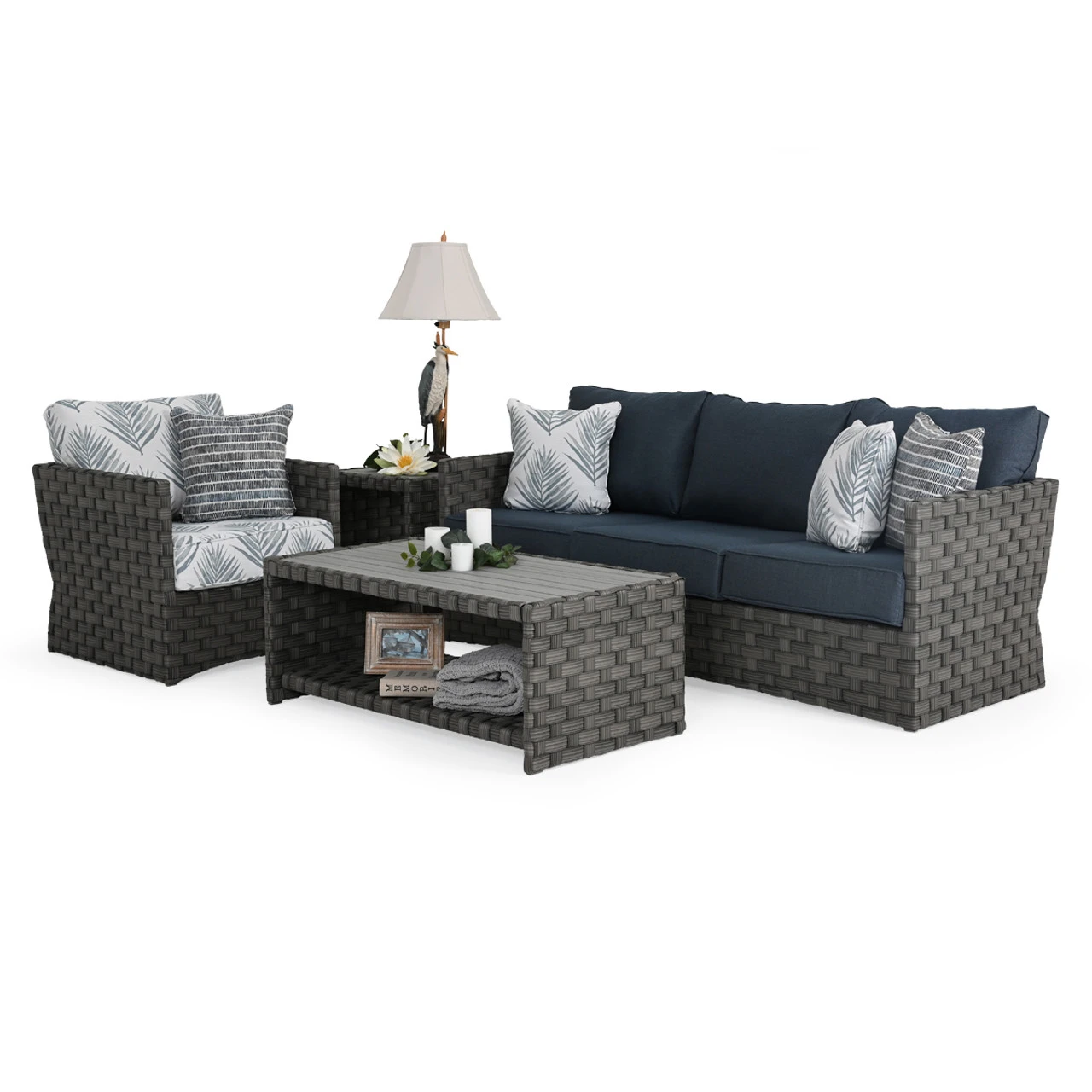 Cabana Outdoor Wicker Loveseat - Image 3