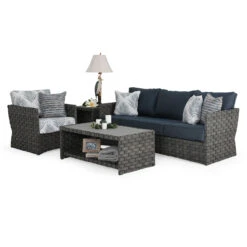 Cabana Outdoor Wicker Swivel Chair