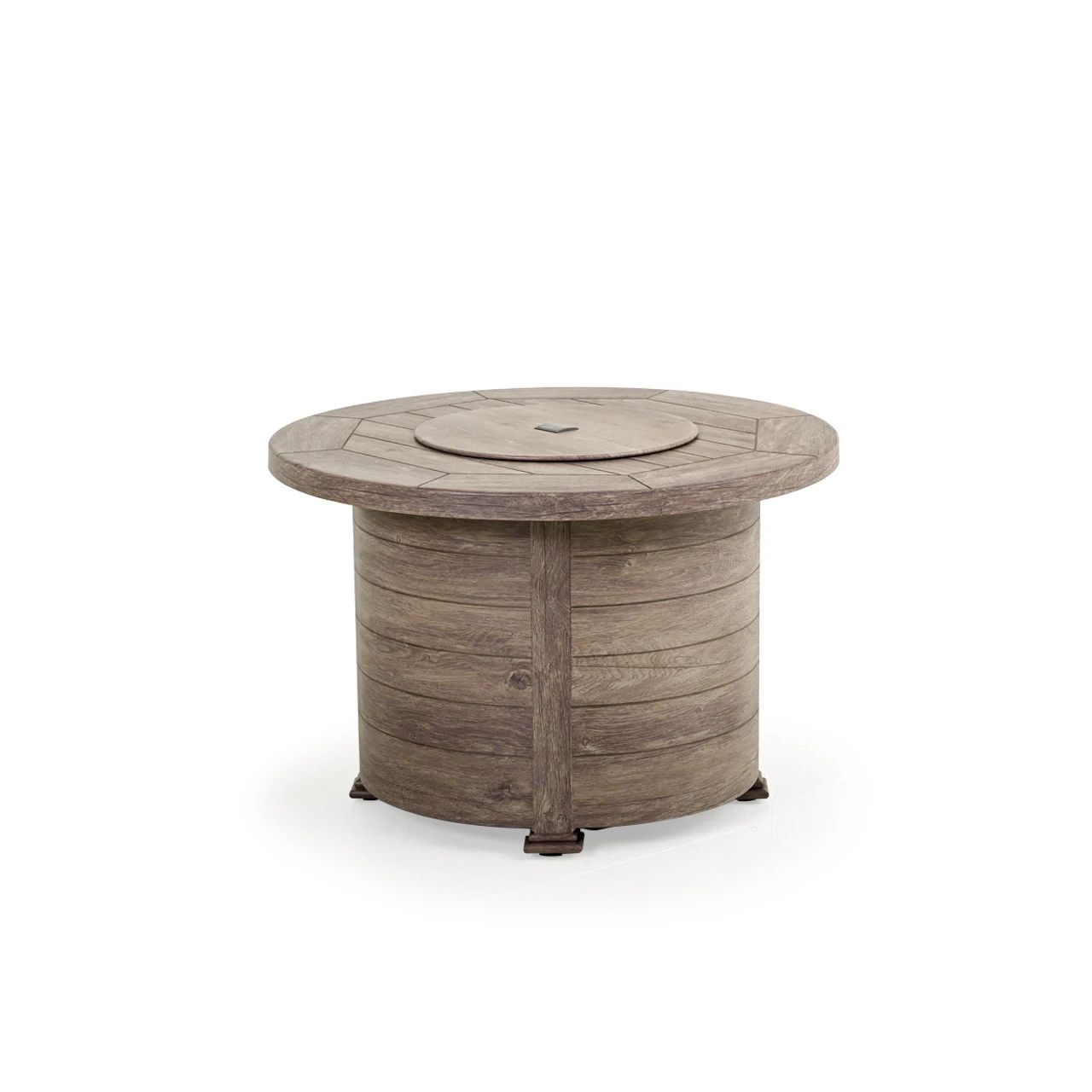 Maldives Outdoor 36" Round Fire Pit In Grey Birch - Image 3