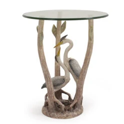 Outdoor Double Heron Side Table