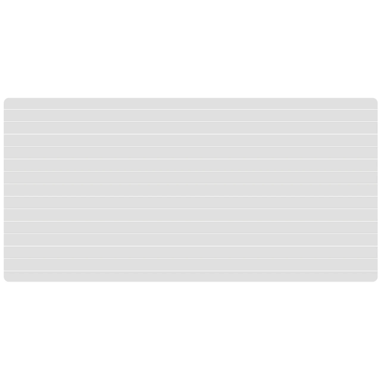 Madeira Aluminum Slat Top 42" X 75" Rectangle Dining Table In Textured White - Image 3