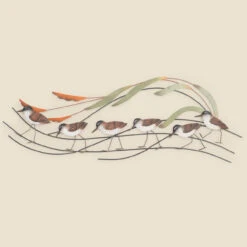 Sandpiper Wave Wall Sculpture