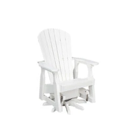 Oceanside Outdoor Poly Lumber Swivel Glider