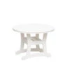 Bayshore Outdoor Poly Lumber 36" Round Bar Table