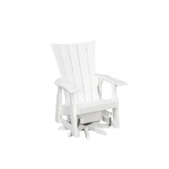 WAVZ Poly Lumber Swivel Glider