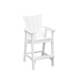 WAVZ Poly Lumber Counter Height Stool