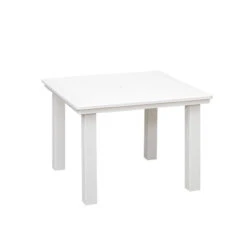 Marina Poly Lumber 42" Square Bar Height Table