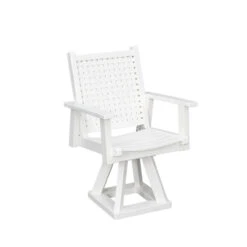 Marina Poly Lumber Swivel Dining Chair