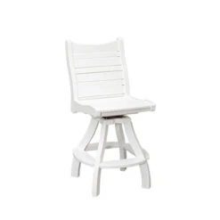 Bayshore Outdoor Poly LumberSwivel Bar Stool