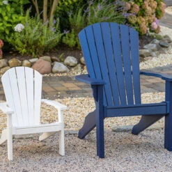 Oceanside Outdoor Poly Lumber Child's Adirondack Chair