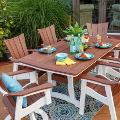 WAVZ Poly Lumber Dining Chair