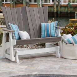 WAVZ Poly Lumber Single Glider